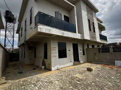 Newly Built 4 Bedroom Semi Detached Duplex with BQ in Secure Estate — Ogudu, Lagos