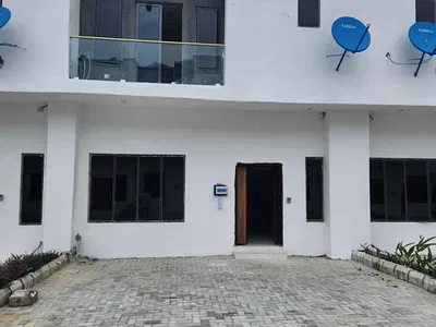 2 Units of 3 Bedrooms Terrace Duplex + BQ, Swimming Pool, Gym — Ologolo, Lekki, Lagos