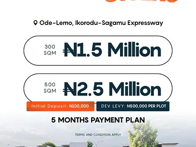 Land with C of O — Imota Roundabout, Imota, Ikorodu, Lagos