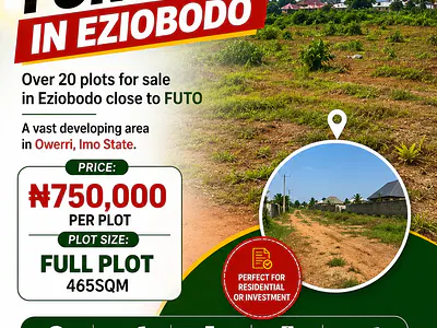 Residential Land Plot in Owerri — Owerri West, Imo