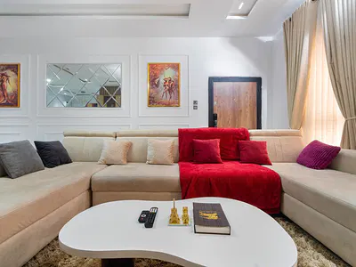2 Bedroom Apartment with Fast Wifi, Gym, Pool — Meadowhall Way/ Preston Court Estate W, Ikate, Lekki, Lagos