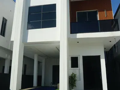 Standard 5 Bedroom Fully Detached Duplex with BQ and Swimming Pool — Lekki Palm City Ajah Lagos, Ajah, Lagos