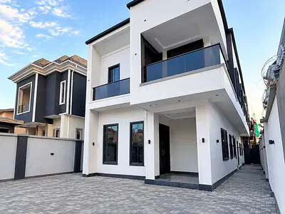 Newly Built 5 Bedroom Detached Duplex with BQ in Secure Estate — Ikeja, Lagos