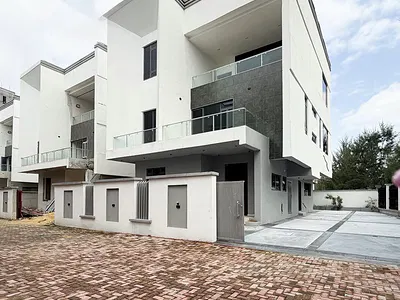 Luxury Brand New 5 Bedroom Detached Home with Swimming Pool — Freedom Way, Lekki Phase 1, Lekki, Lagos