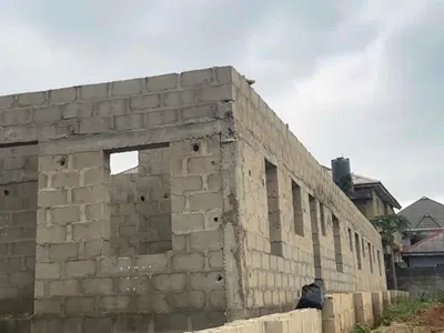 2 Bedroom Flat with 2 Room and Palor Self Contained with 2 Room Self C — Oladele Street, Off Obasuke Street, Lasustech First Gate, Ikorodu, Lagos