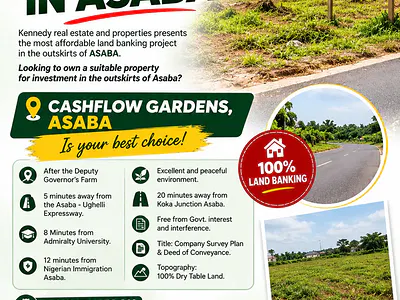 Affordable Land in Asaba — Cashflow Gardens Estate, Asaba, Delta