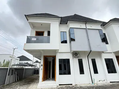 Exclusive 4 Bedroom Semi Detached Duplex with BQ Available — Lekki, Lagos