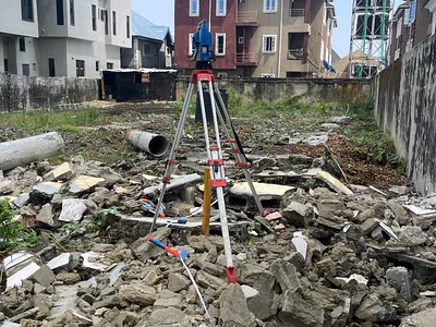 695SQM of Land with Already Done Piles Foundation — Addo Road, Ajah, Lagos