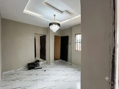 Modern Mini Flat with 2 Toilet and Cabinets — Gbagada, Lagos