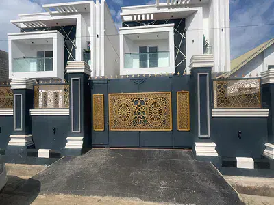 Luxury 5-Bedroom Fully Detached Duplex with 2-Room BQ — New Oko Oba Road, Abule Egba, Agege, Lagos