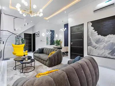 Fully Furnished 4 Bedroom Semi Detached Duplex with BQ — Lekki, Lagos
