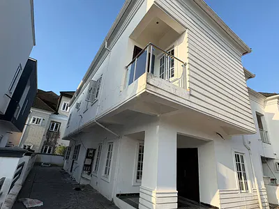 Lovely 4 Bedroom Semi Detached Duplex with a BQ — Monastery Road, Sangotedo, Ajah, Lagos