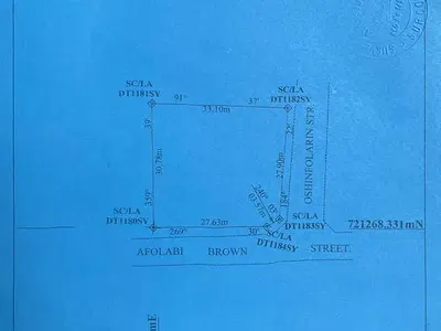 Residential Land, 958SQM — Yaba, Lagos