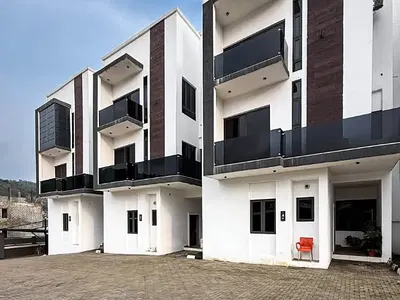 Newly Built 4 Bedroom Terraced Duplex with BQ — Katampe Extension, Katampe, Abuja