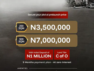 Land with C of O — Epe Resort &spa, Epe, Lagos
