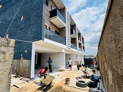 Elegant Built 4 Bedroom Terrace Duplex with BQ — Magodo, Lagos
