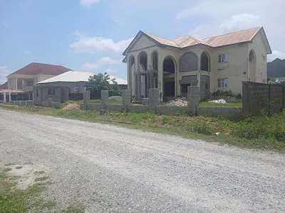 7 Bedroom Detached House (Carcass) — Naval Estate, Karshi, Abuja