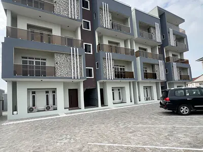 Luxury Ultra-Spacious Brand -New 2 Bedroom Maisonette with Balconies — Lekki Phase 1, Lekki, Lagos