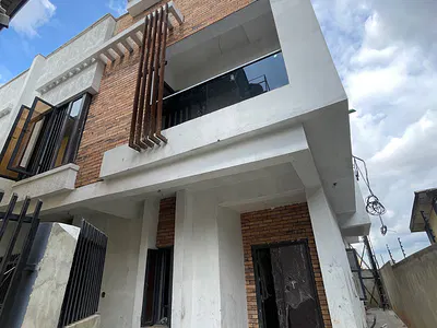 4 Bedroom Semi-Detached Duplex with BQ — College Road, Ogba, Ikeja, Lagos