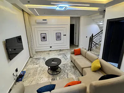 Furnished Brand New 5-Bedroom Detached Duplex with BQ — Jahi Gilmor, Jahi, Abuja