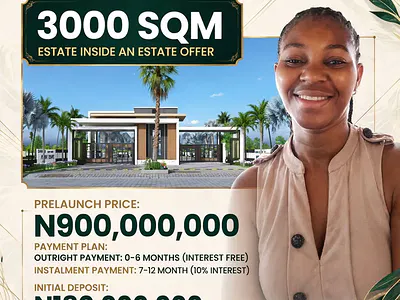 Commercial Waterfront Land with Government Allocation — Near Ajah Market, Badore, Ibeju Lekki, Lagos