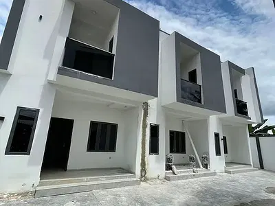 Newly Built 3 Units of 2 Bedtoom Duplexes with 1 Bedroom Duplex — Off East-West Road, Rumuosi, Port Harcourt, Rivers
