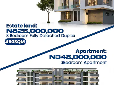 Carlton Residence Estate Plot in a Serene Environment — Mshel Carlton Residences, Maitama District, Abuja