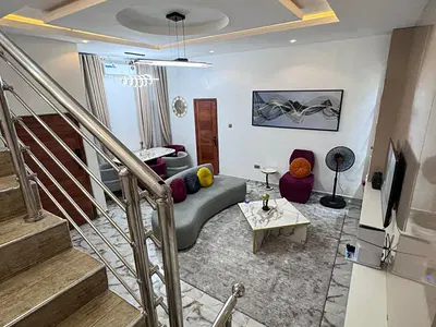 2 Bedroom Furnished Semi-Detached Duplex — Olowora, Magodo, Lagos