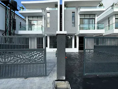 Luxurious 4-Bedrooms Semi-Detached Duplex with BQ — Lekki, Lagos