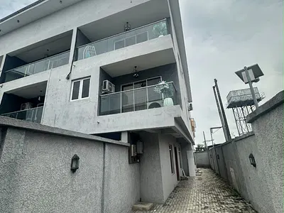 3 Bedroom Semi Detached Duplex with Personal Compound — Lekki, Lagos