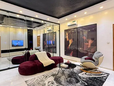 Deluxe 1 Bedroom Apartment with Red Room — Osapa London, Lekki, Lagos