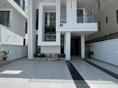 Five Bedroom Detached Duplex with Swimming Pool, Cinema — Lekki Phase 1, Lekki, Lagos