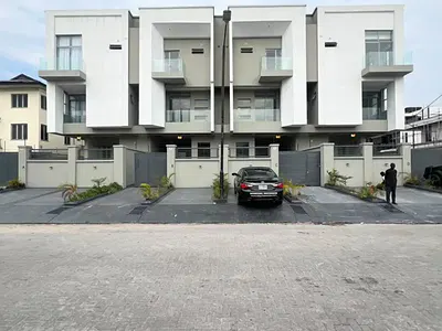 Three Bedroom Terraced Duplex with BQ — Lekki Phase 1, Lekki, Lagos