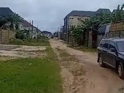 Measuring Half Plot Land — Abule Parapo, Awoyaya, Ibeju Lekki, Lagos
