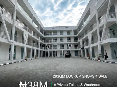 28 SQM Commercial Shop Space — Ajah, Lagos