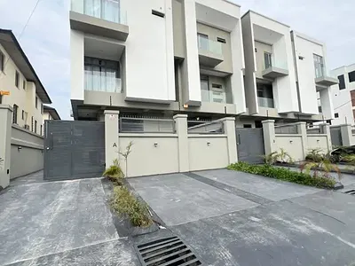 4 Bedroom Semi-Detached Duplex with BQ and En Suites Bedrooms — Lekki, Lagos