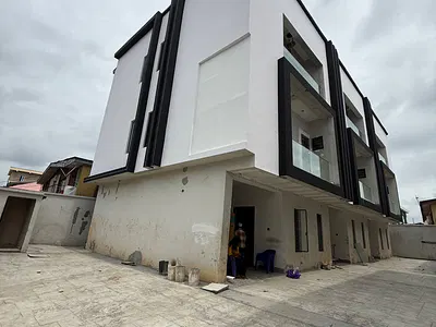 Luxury 4 Bedrooms Smart Homes Automated Terraced Duplex — Opebi, Ikeja, Lagos
