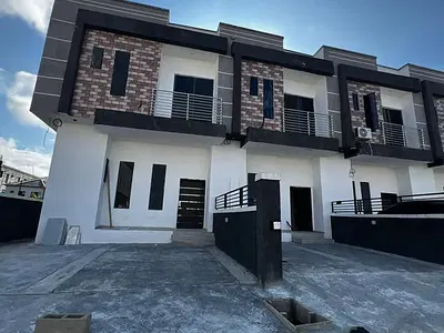 2 Bedroom Terraced House with BQ and Swimming Pool — Ajah, Lagos