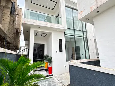 Brand New 4bedroom Detached Duplex with BQ at Ajah — Lekki Palm City Estate, Ajah, Lagos