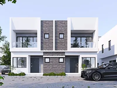 3 Bedroom Semi-Detached Houses — Kobape, Abeokuta, Obafemi Owode, Ogun