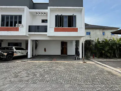 Serviced 4 Bedroom Terraced Duplex with En-Suite Rooms — Ologolo, Lekki, Lagos
