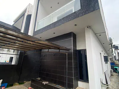 Clean 4bedroom Semi Detached Duplex with BQ at Lekki Palm City Estate — Lekki Palm City, Ajah, Lagos