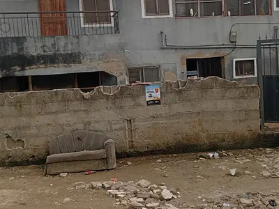A Plot of Land with a Demolishable Structure on It — Balogun Kuku Street Off Ezobi Street, Alapere, Ketu, Lagos