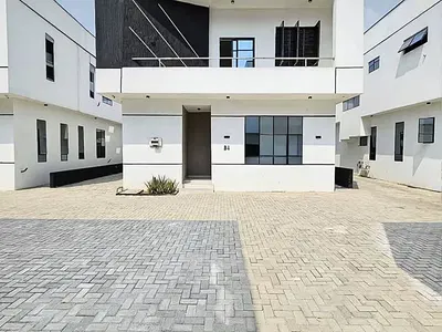 Beautiful Luxury 4 Bedroom Detached Duplex with BQ — Chevron Toll Gate, Orchid Road Dpkay District, Lekki, Lagos