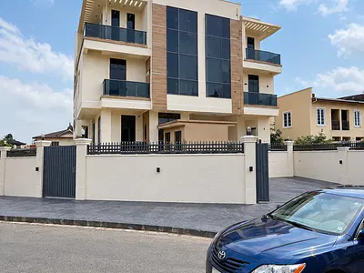 Finely Crafted 6 Bedroom Semi Detached Duplex with BQ — Omole Phase 1, Ikeja, Lagos