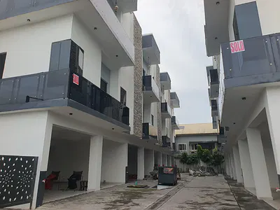 Units of 4 Bedroom Semi-Detached Duplexes with BQ — Agbola Gomez, Sangotedo, Ajah, Lagos