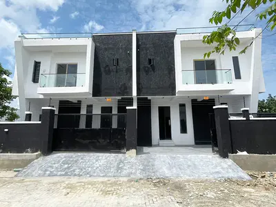 4bedroom Semi--Detached Duplex with a BQ — General Paint Ajah, Lekki, Lagos