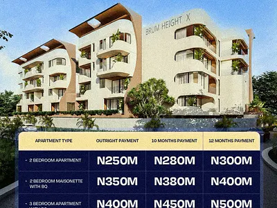 2 & 3 Bedroom Apartments — Lekki, Lagos