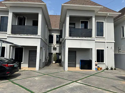 A Very Hi Tech 4 Bedroom Duplex — Lifecamp Extension After Godab by Gwarinpa, Life Camp, Abuja