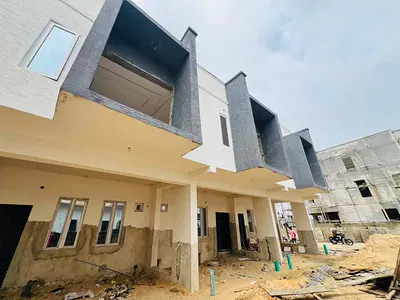 Brand New 3 Bedroom Terraced Duplex — Abraham Adesanya, Ajah, Lagos